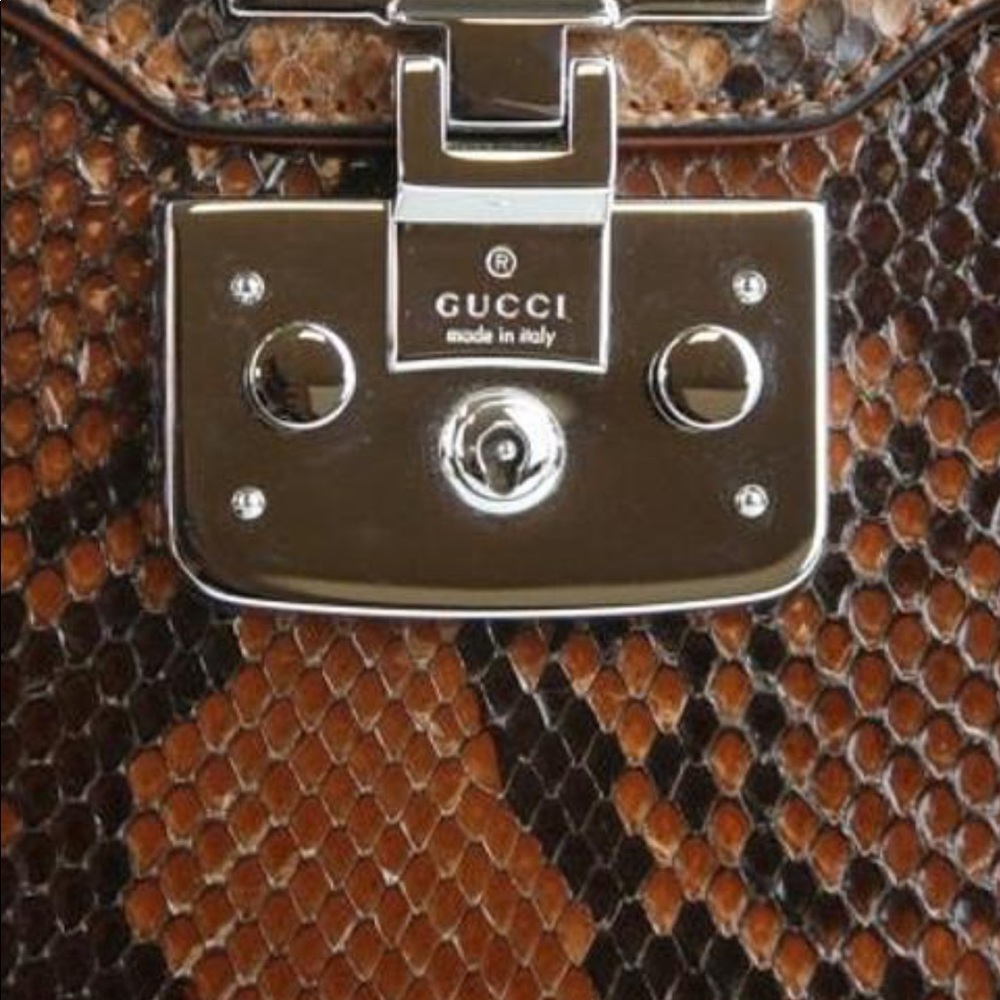 Gucci Python Bag - image 4